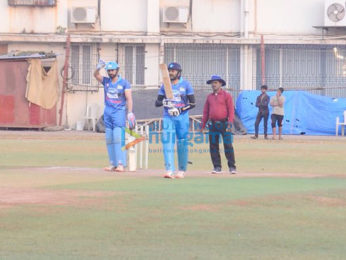 Suniel Shetty, Riteish Deshmukh, Sonu Sood and others at a match in Mumbai