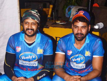 Suniel Shetty, Riteish Deshmukh, Sonu Sood and others at a match in Mumbai