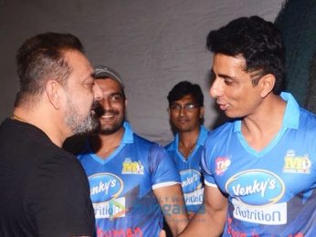 Suniel Shetty, Riteish Deshmukh, Sonu Sood and others at a match in Mumbai