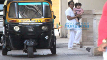 Taimur Ali Khan spotted at Amrita Arora’s house