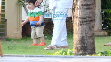 Taimur Ali Khan spotted with his nanny at Amrita Arora’s house