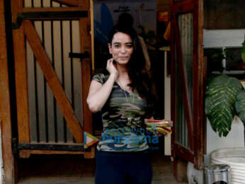 Yami gautam and Soundarya Sharma spotted at The Fable Cafe in Juhu