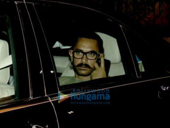 Aamir Khan spotted at his mother's house in Bandra