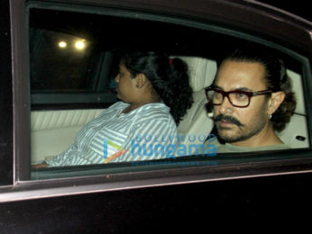 Aamir Khan spotted at his mother's house in Bandra