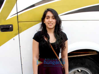 Aamir Khan's ex wife Reena Dutta snapped with her daughter Ira at a studio in Mumbai