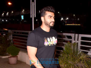 Arjun Kapoor and Mohit Marwah spotted at a screening