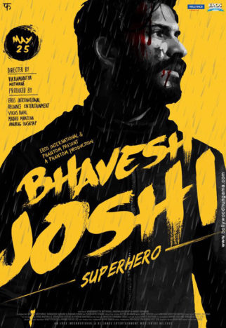 First Look Of Bhavesh Joshi Superhero