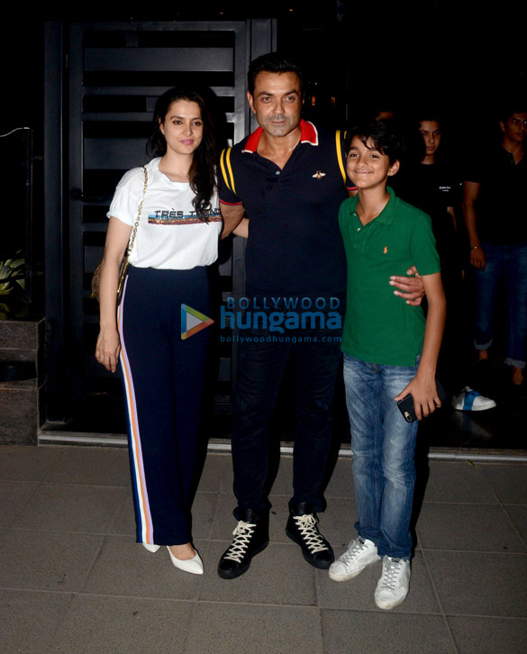 Bobby Deol celebrates his marriage anniversary with family Bobby Deol celebrates his marriage anniversary with family