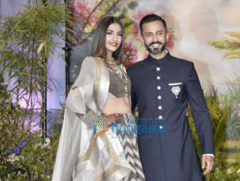 Celebs grace Sonam Kapoor and Anand Ahuja's wedding reception