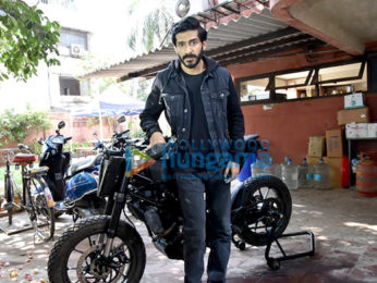 Harshvardhan Kapoor snapped promoting his film Bhavesh Joshi Superhero
