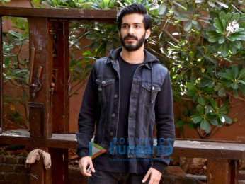 Harshvardhan Kapoor snapped promoting his film Bhavesh Joshi Superhero