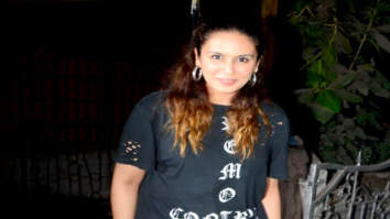 Huma Qureshi spotted at a cafe in Bandra