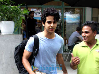 Ishaan Khatter snapped at Kitchen Garden