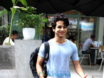 Ishaan Khatter snapped at Kitchen Garden