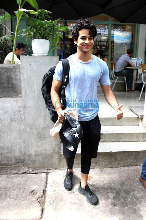 Ishaan Khatter snapped at Kitchen Garden Ishaan Khatter snapped at Kitchen Garden