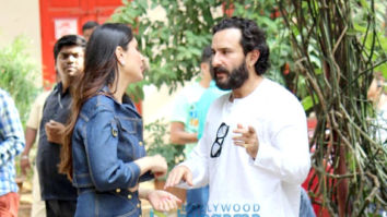 Kareena Kapoor Khan & Saif Ali Khan snapped at Mehboob Studio in Bandra