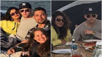 LOVE IS IN THE AIR! Priyanka Chopra gets COSY on a yacht with Nick Jonas