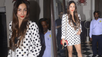 Polka on the Prowl:  This is how Malaika Arora goes for dinner on an off-day!