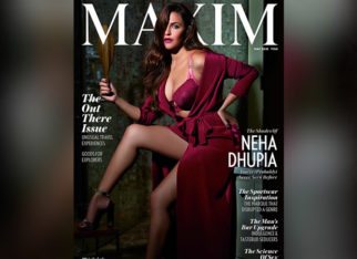 Red lips, wine coloured dress with a thigh high slit and that smoulder – The shades of Neha Dhupia you’ve probably never seen before!