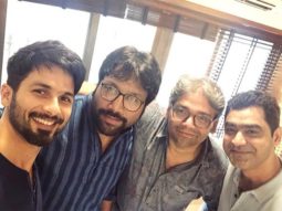 PHOTO ALERT: Shahid Kapoor officially announces Arjun Reddy PHOTO ALERT: Shahid Kapoor officially announces Arjun Reddy