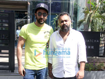 Ranbir Kapoor and Luv Ranjan snapped outside Yauatcha in BKC