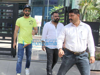Ranbir Kapoor and Luv Ranjan snapped outside Yauatcha in BKC