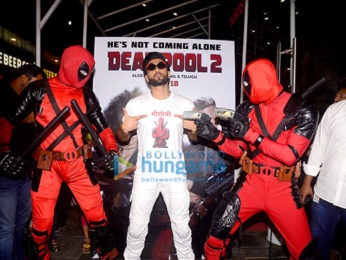 Ranveer Singh graces the screening of Deadpool 2
