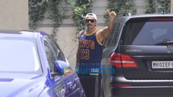 Ranveer Singh snapped sporting his new look from Simmba at the gym in Bandra