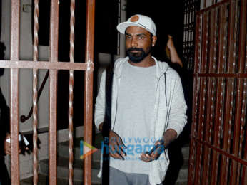 Salman Khan and Remo D'Souza snapped at Ramesh Taurani's house