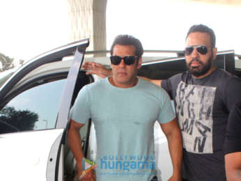 Salman Khan snapped at the airport