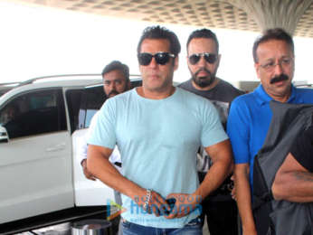 Salman Khan snapped at the airport
