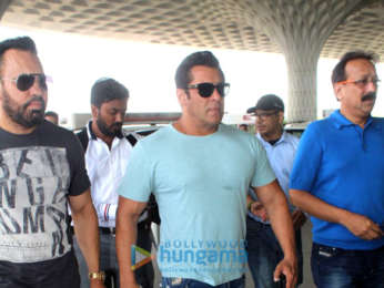 Salman Khan snapped at the airport