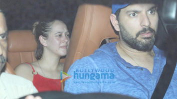 Yuvraj Singh and Hazel Keech spotted at Myrah Spa in Juhu