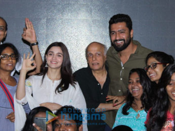 Alia Bhatt, Vicky Kaushal, Mahesh Bhatt snapped at a special screening of Raazi for NGO kids