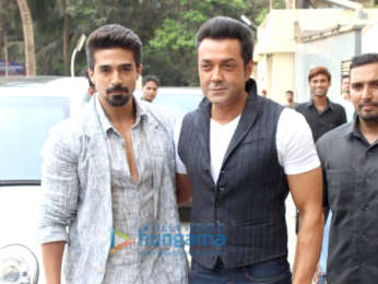 Cast of Race 3 arrive for the launch of the track 'Allah Duhai Hai'