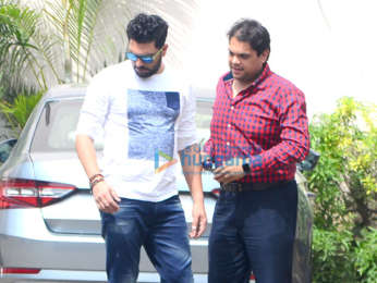 Chitrangda Singh and Yuvraj Singh snapped at Mehboob Studio