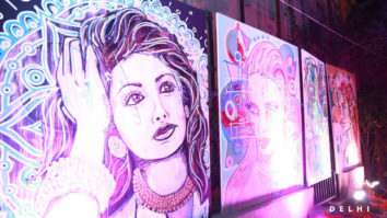 German artiste paints Sridevi in eco-friendly colours