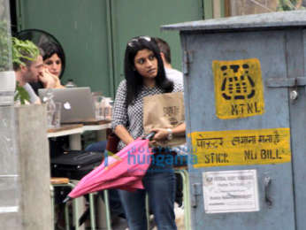 Konkona Sen Sharma spotted at Kitchen Garden