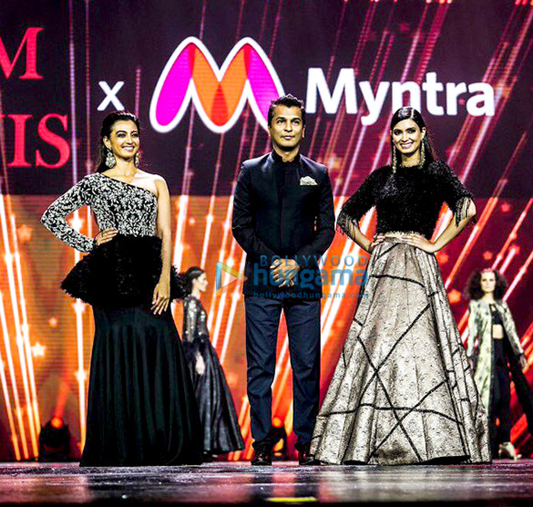 Radhika Apte and Diana Penty walk the ramp for Vikram Phadnis at IIFA Awards 2018 Radhika Apte and Diana Penty walk the ramp for Vikram Phadnis at IIFA Awards 2018