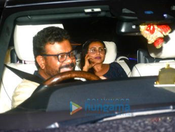Rani Mukerji and Aditya Chopra spotted at Karan Johar's house