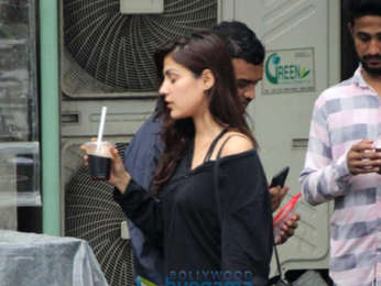 Rhea Chakraborty spotted at the Kitchen Garden