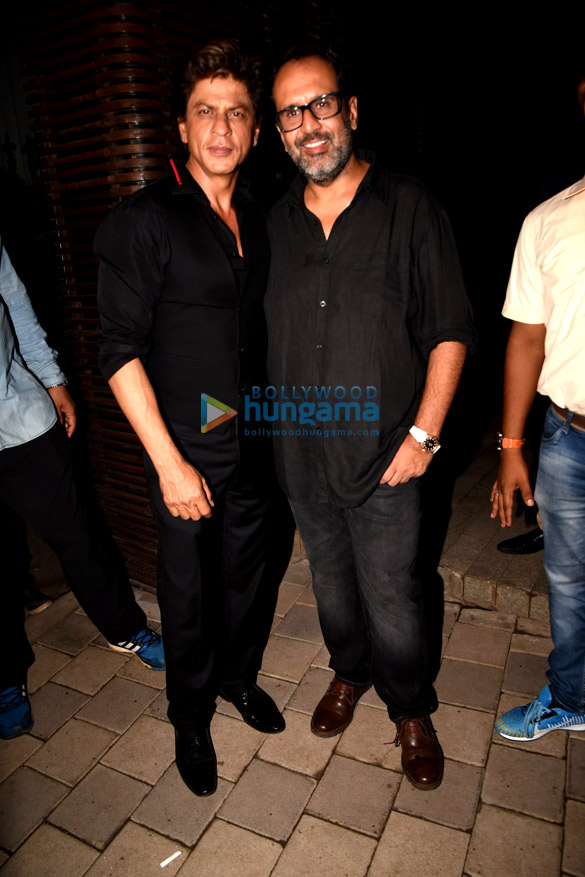 Shah Ruk Khan, Anushka Sharma and others snapped at Aanand L. Rai ’s birthday bash Shah Ruk Khan, Anushka Sharma and others snapped at Aanand L. Rai ’s birthday bash