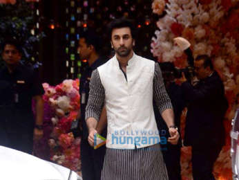 Shah Rukh Khan, Gauri Khan, Ranbir Kapoor and other celebs snapped at Akash Ambani - Shloka Mehta engagement ceremony