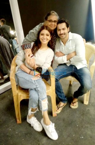 On The Sets Of The Movie Sui Dhaaga - Made In India