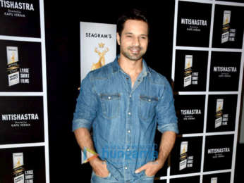 Taapsee Pannu and Vicky Arora grace the screening of Kapil Verma's short film 'Nitishastra'