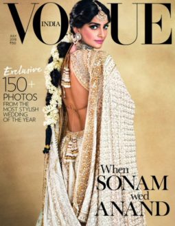 Sonam Kapoor Ahuja On The Cover Of Vogue