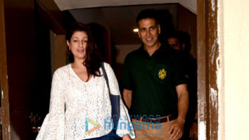 Akshay Kumar, Yami Gautam and Kartik Aaryan snapped at PVR, Juhu