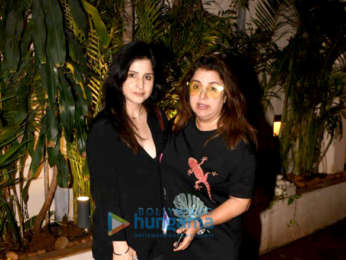Farah Khan and Maheep Sandhu snapped in Mumbai