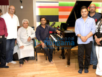 Javed Akhtar meets A.R Rahman and Ilaiyaraaja at IPRS Chennai meet