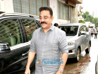 Kamal Haasan and Nora Fatehi snapped at T-Series office in Andheri